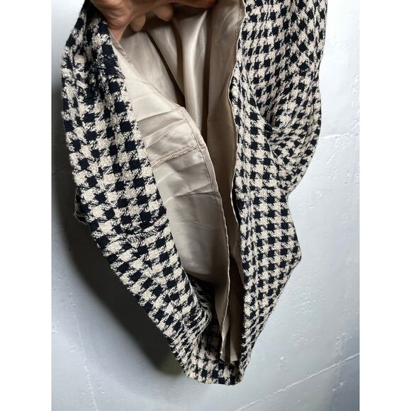 NEW Boutique Brand KORI Houndstooth Mini Dress Size Medium Sleeveless - Picture 4 of 9